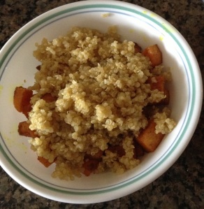 Quinoa (with sweet potatoes)